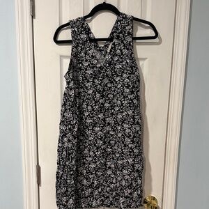 Spring Sale: LOFT Black and White Floral Dress